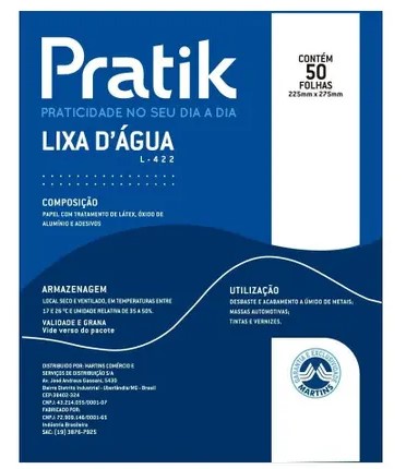 Lixa pratik 100 dagua