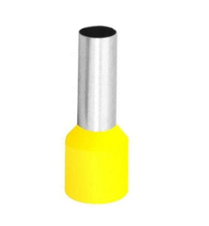 Terminal ilhos conector 16mm amarelo intelli