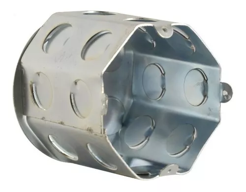 Caixa de luz galvanizado octagonal fmd KBO