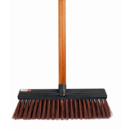 vassourao gari profissional 40cm com cabo 1,4m
