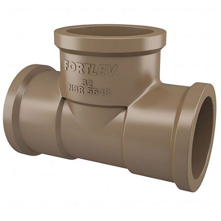 Tee FORTLEV soldavel 50mm PACOTE C/10