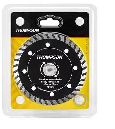 Disco thompson 4" turbo diamantado