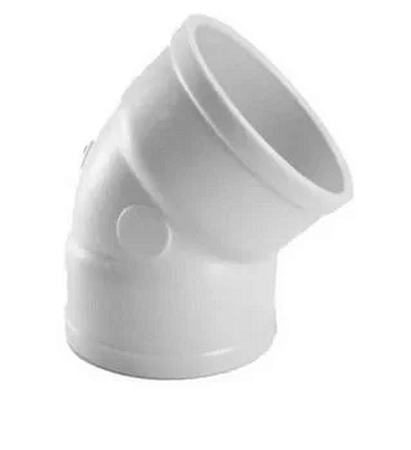 Cotovelo plastilit 45° esgoto 50mm