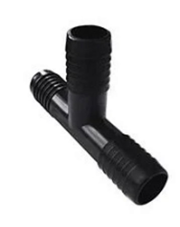 Tee akato interno triplo preto 1/2''