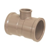 Tee KRONA LL soldavel c/ reducao 50mm x 25mm pct c/ 10un