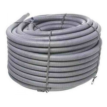 Conduite corrugado cinza anti-chamas 3/4" x DN 25 rolo 50m KBO