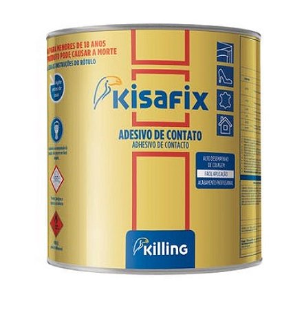 Adesivo contato extra solvente kfe l04 750g KISAFIX