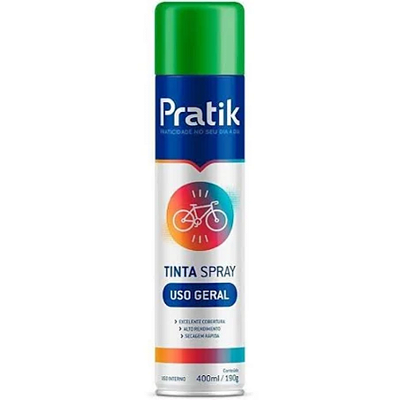 Tinta spray 400ml pratik ug prime verde claro