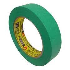 fita crepe automotiva verde ADERE 525 24MMX50M PACOTE C/5