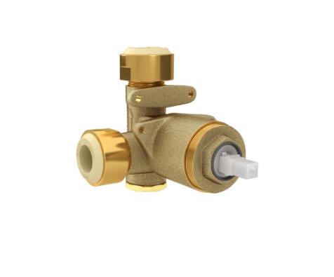 Base DECA Monocomando P/ Chuveiro Baixa/alta Pressao Para Tubulacao Em Cpvc de 22mm ( 4493.000.CPVC)