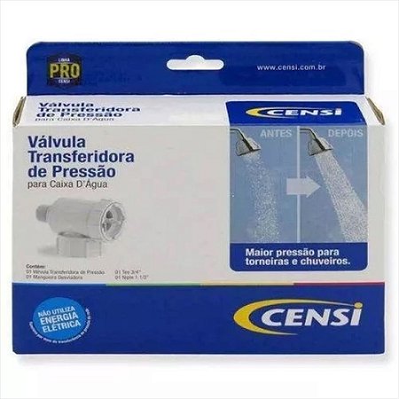 Valvula Transferidora de Pressao para Caixa d'Agua