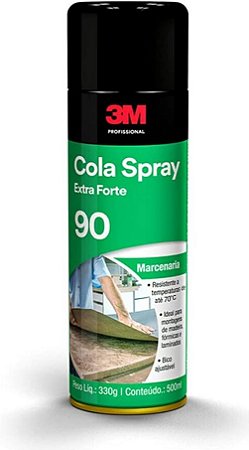 3M adesivo spray 90 lata 330G 500ML
