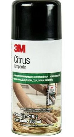 3M Citrus limpa spray lata 210GR 300ML
