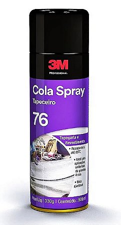 3M adesivo spray 76 lata 330G 500ML