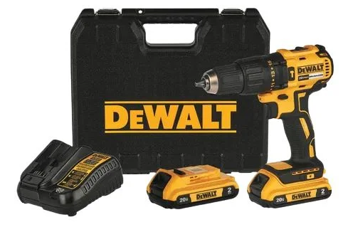 Parafusadeira / furadeira 20v max litio com 2 baterias dewalt