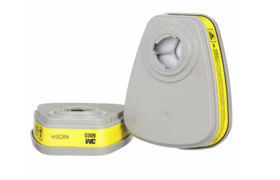 Cartucho Químico 3M™ 6003, 10 unidades - Amarelo 3M