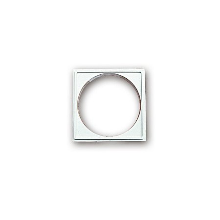 Porta Grelha Grap Quadrada Branca 10CM COF.