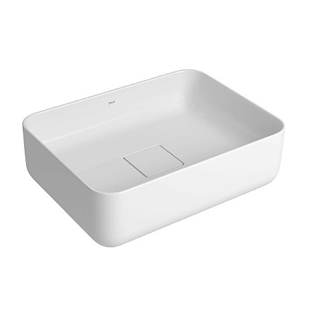 Cuba de Apoio Retangular 40cm DECA Slim Branco