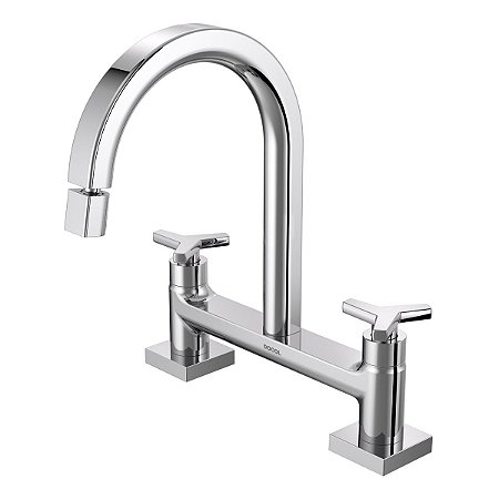 Misturador bica alta de mesa para cozinha DocolCity cromado