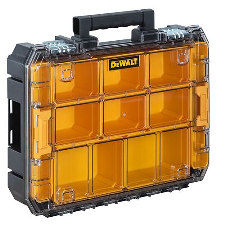 Caixa de Ferramentas Dewalt Modelo DWST17805 Com Tampa Transparente Capacidade de 20Kg