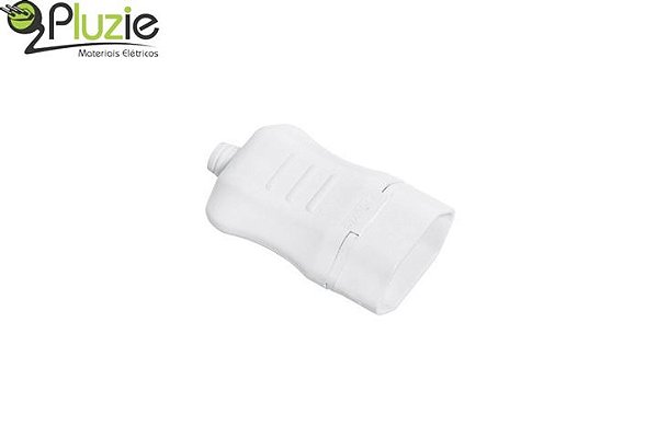 Pino femea 2p 20a branco pluzie 9830