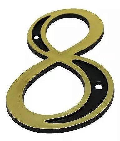 Numero P/apartamento PVC 8 ANNLUX
