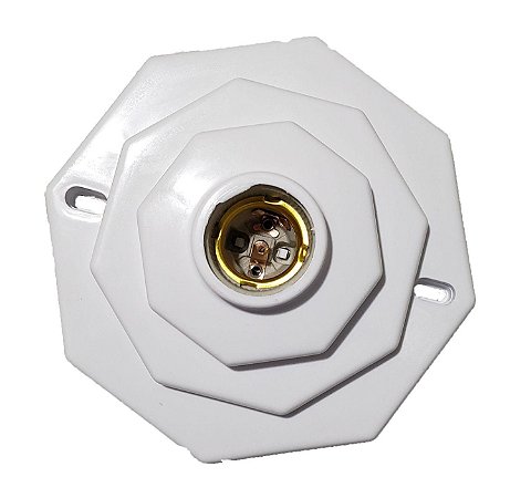 Plafonier Oitavado E- 27 BRANCO ANNLUX