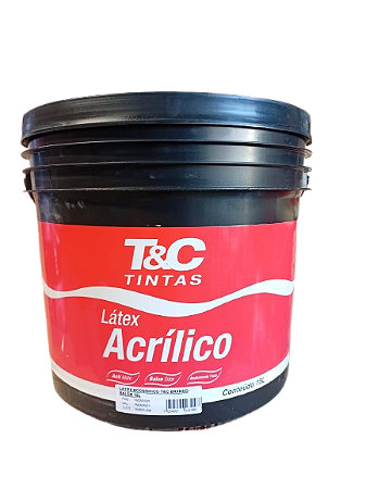 LATEX ECONOMICO T&C BRANCO BALDE 15L - MEGA TINTAS