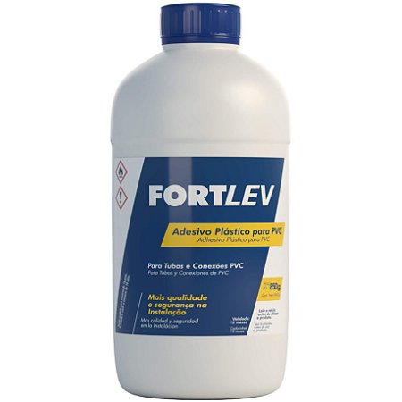 Adesivo PVC Fortlev  Frasco 850g