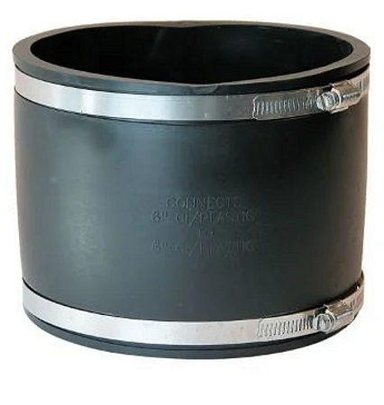 Junta flexivel p/esg adaptador concreto>ferro ou pvc 150mm 1006-66