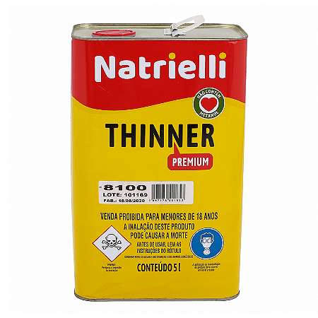 Thinner Natrielli 8100 05 Litros