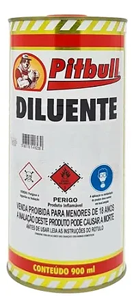 Thinner Natrielli  Forte 37 Pitbull 900ml