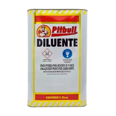 Thinner De Limpeza Pitbull Natrielli 05 Litros