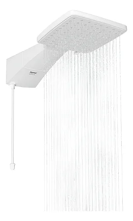 Ducha quadratta eletronica zagonel 220V 7700W branco