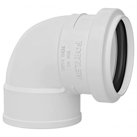 Cotovelo FORTLEV 90° ESG c/anel DN 40 pacote c/25