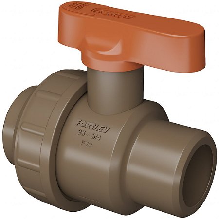 Registro FORTLEV esfera soldável uniao 20mm