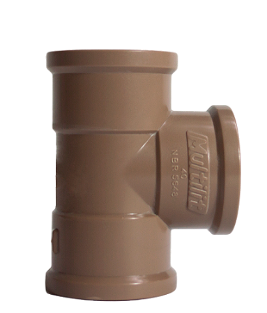 Tee Multilit sold pvc de 25x25mm pacote c/50