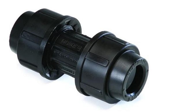União pp pead compressão 63mm pn10 polierg