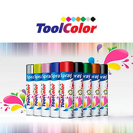 Tinta spray verniz 350ml mundial prime toolcolor