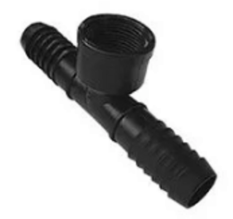 Tee akato interno preto 3/4''