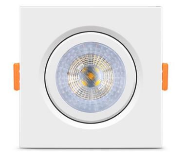 Spot elgin quadrado 5w 3000k