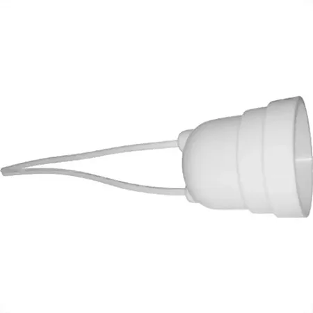 Soquete C/rabicho Branco  C/1 PC ANNLUX