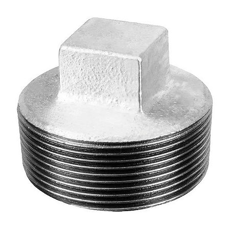 Plug galvanizado (bujão) 1/4"
