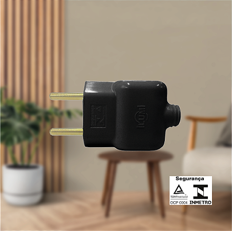 Pino prensa ILUMI cabo 2p 10a 250v