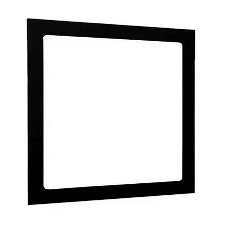 Painel elgin embutir 24w 6500k quadrado preta