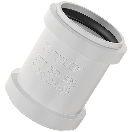 Luva FORTLEV CORRER esgoto dn100 p/tub