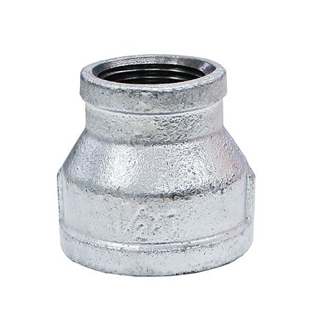 Luva de redução galvanizado 2 x 1"