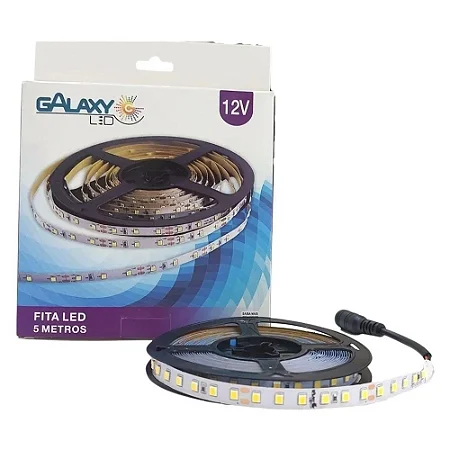 Fita led 24W 12V 5M IP20 3000K GALAXY