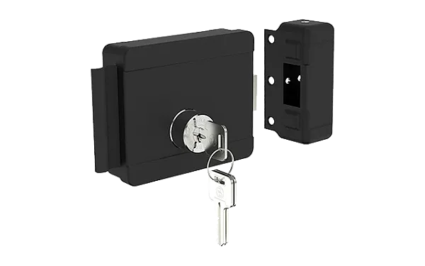 Fechadura SOPRANO eletrica 12v bipartido py dir/esq preto