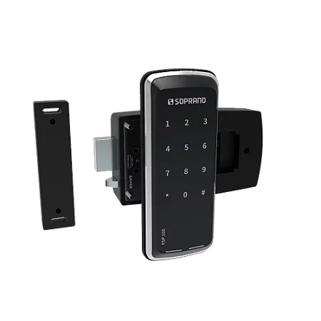 Fechadura SOPRANO digital sobrepor ext pre senha fsp100